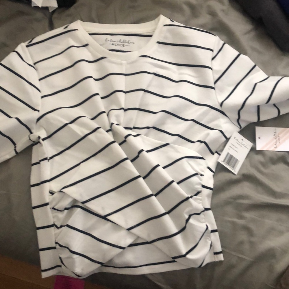 striped top